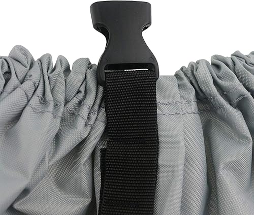 Miniatura 4 de Ogrmar Cubierta impermeable para barco remolque resistente con 2 rejillas de ventilación de aire de grado marino de poliéster para casco V, barco de