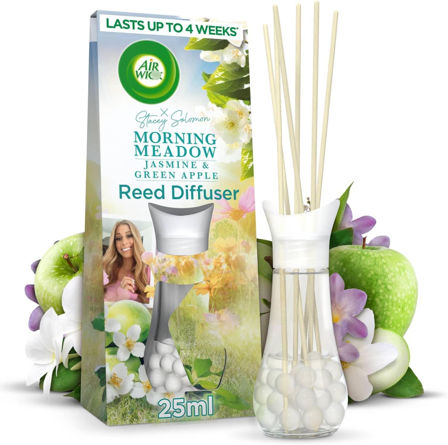 Airwick Stacey Solomon Morning Meadow Reed Diffuser 5 X 25Ml from B&Q
