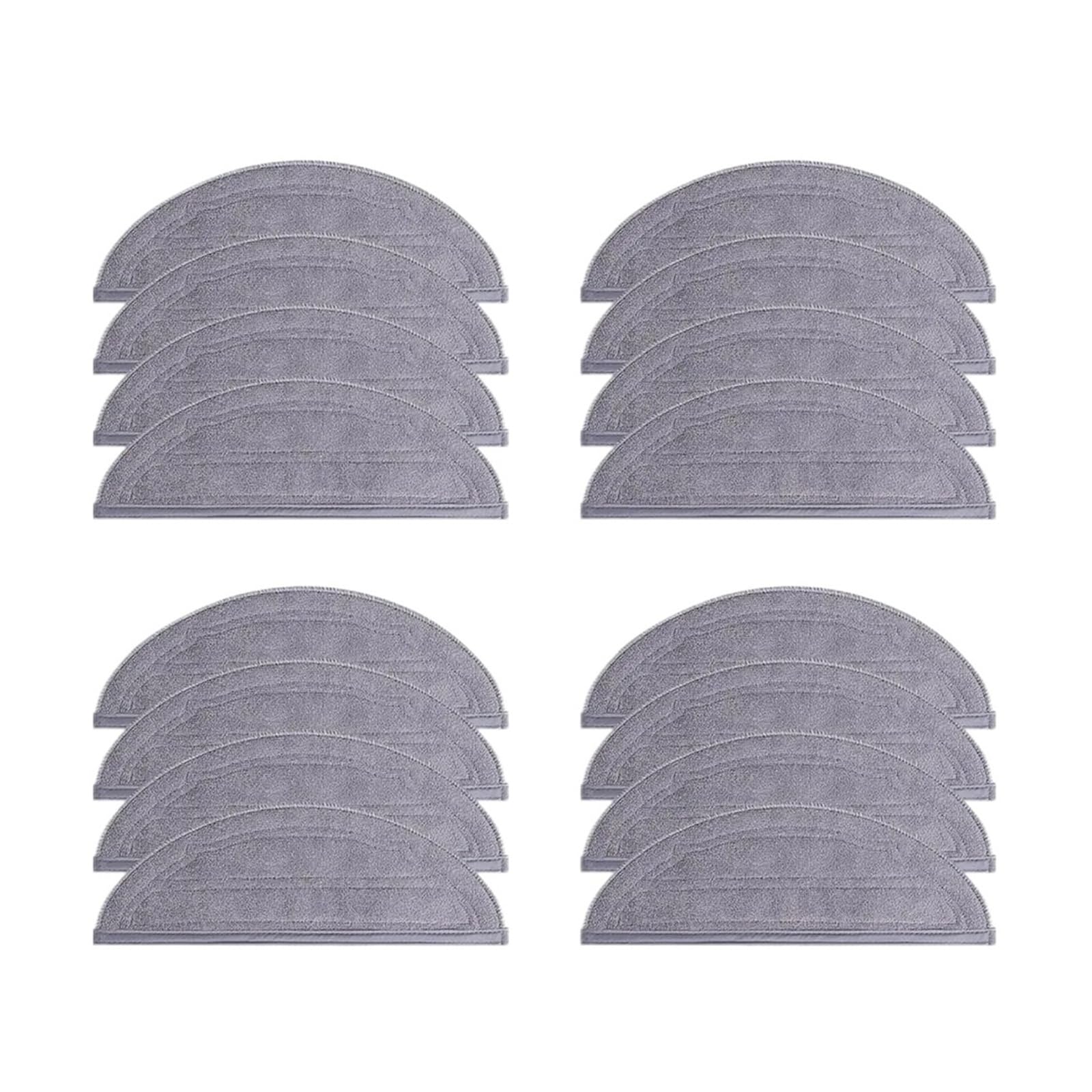 Vividcrate Robot Vacuum Mop Cloth,Compatible For Roborock,Q10V / Q10V +/ Q10 VF / Q10 VF +/ S5 S5 S8 Pro S8 Pro Plus Robot Vacuum Acssories Mop Cloths Parts Replament(16pcs)
