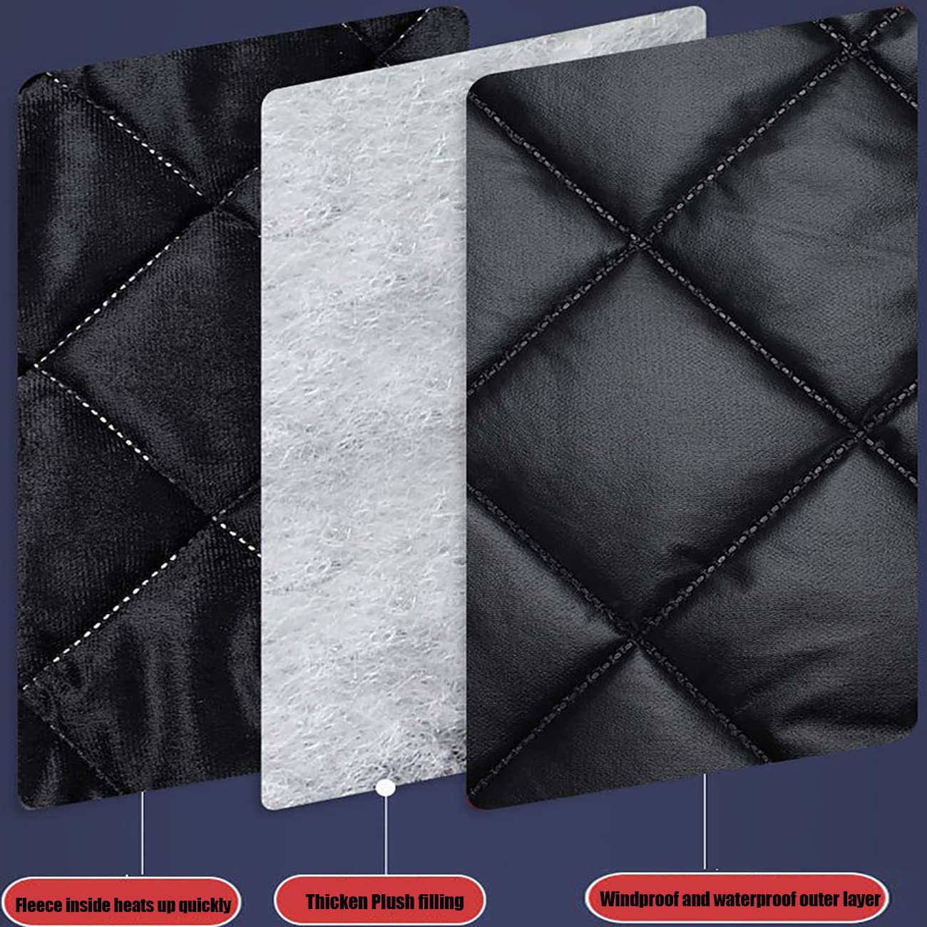 Manta cálida y Resistente al Viento para Silla de Ruedas, Impermeable, con Forro Polar, Universal para sillas de Ruedas manuales y eléctricas, Scooters de Movilidad y Scooters eléc