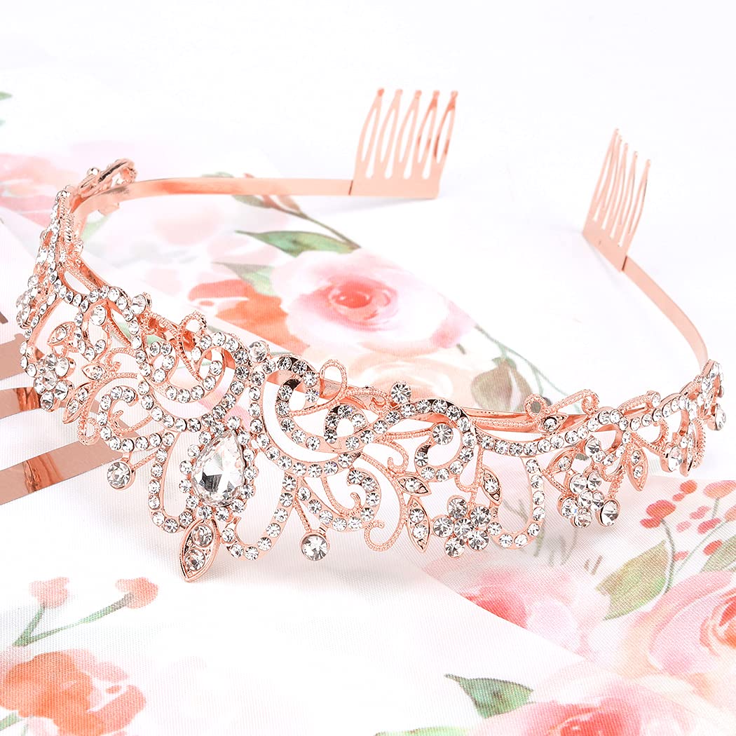 BIRTHDAY QUEEN Set Mit Krone & Schärpe – Glitzer-Stirnband & Haarschmuck Für Geburtstags-Deko