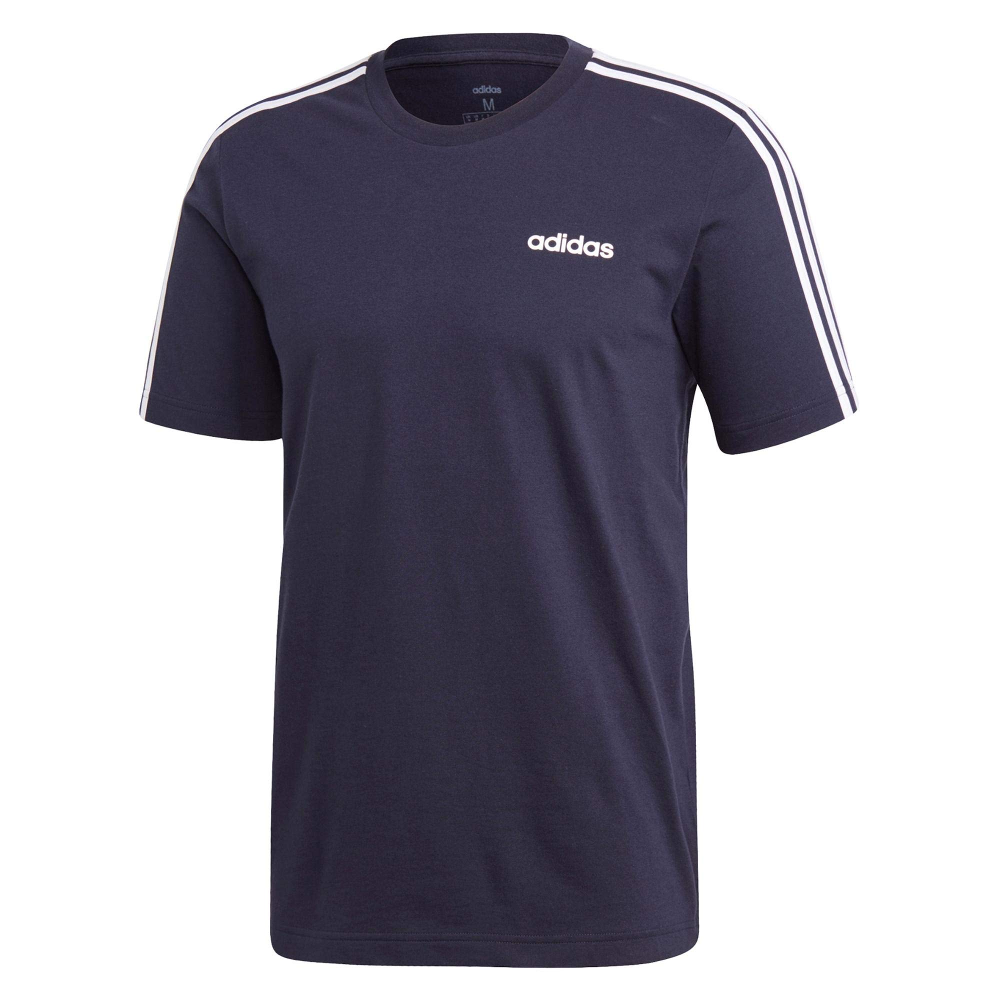 adidas Essentials Single Jersey 3-Stripes tee Camiseta de Manga Corta Hombre (Pack de 1) — view 12