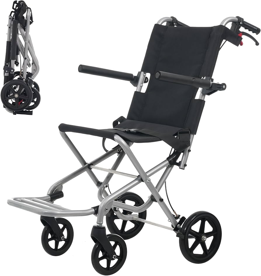 Amazon | BTM【非課税】【法人割引】車椅子 折り畳み アルミ製 軽量