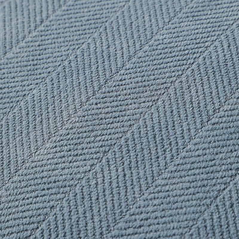 Mrcrypos Fog Blue Decorative Pillow Covers 18X18 Inch Soft Chenille Luxurious Couch Pillow Covers Farmhouse Cushion Cover for Sofa Living Room Bedroom Home Decor - Image 4