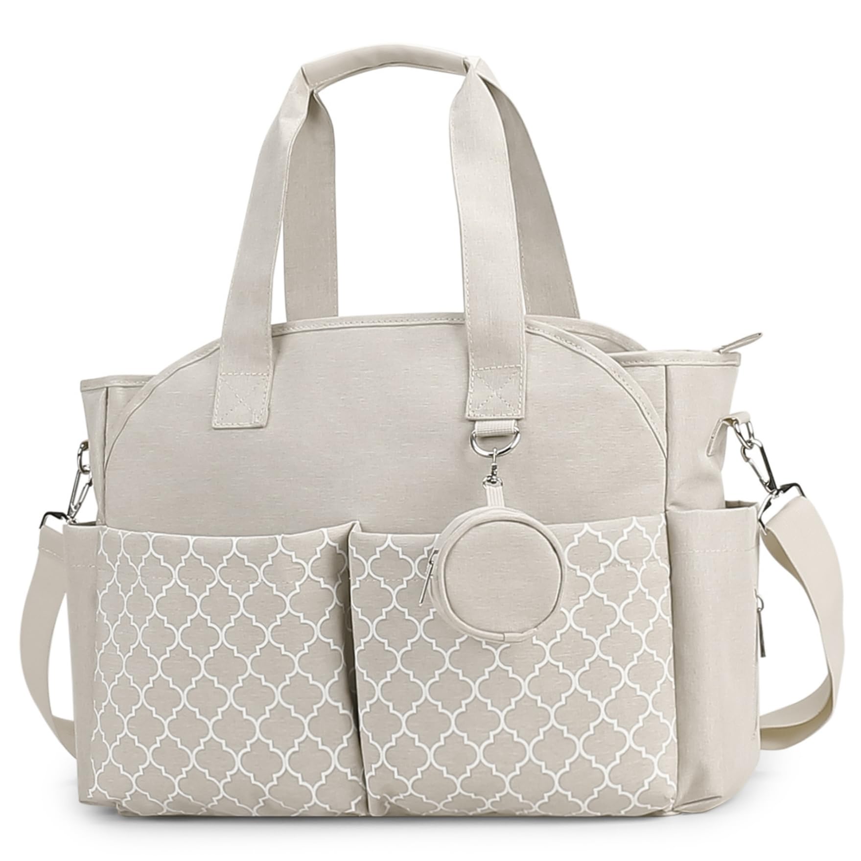 Sacs à langer pour bébé avec un sac pour bébé portable multi-fonctions avec manche et bandoulière pour maman |.Sacs