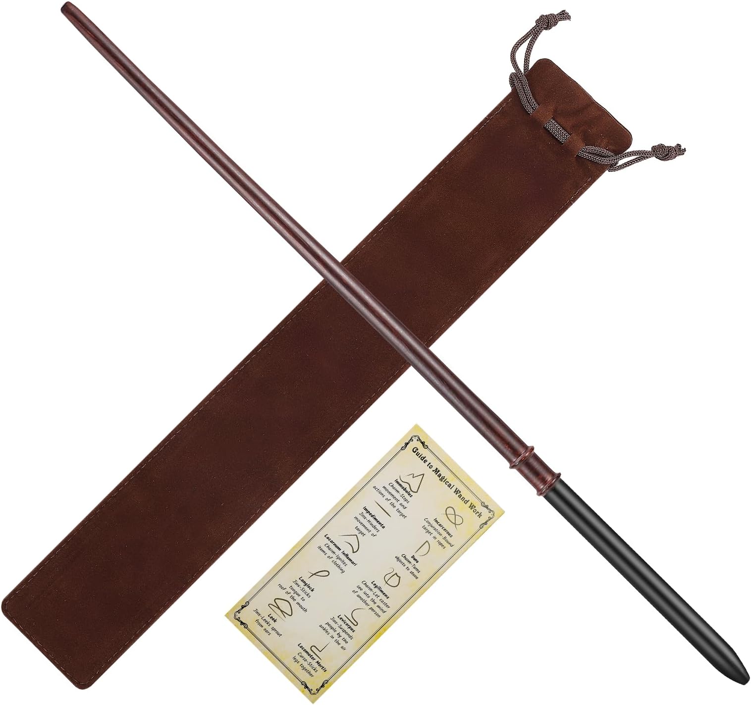 EZVYAO Wizard Wand Magic Witch Sorcerer Wands for Kids Cosplay Party Costume Accessories, Stick