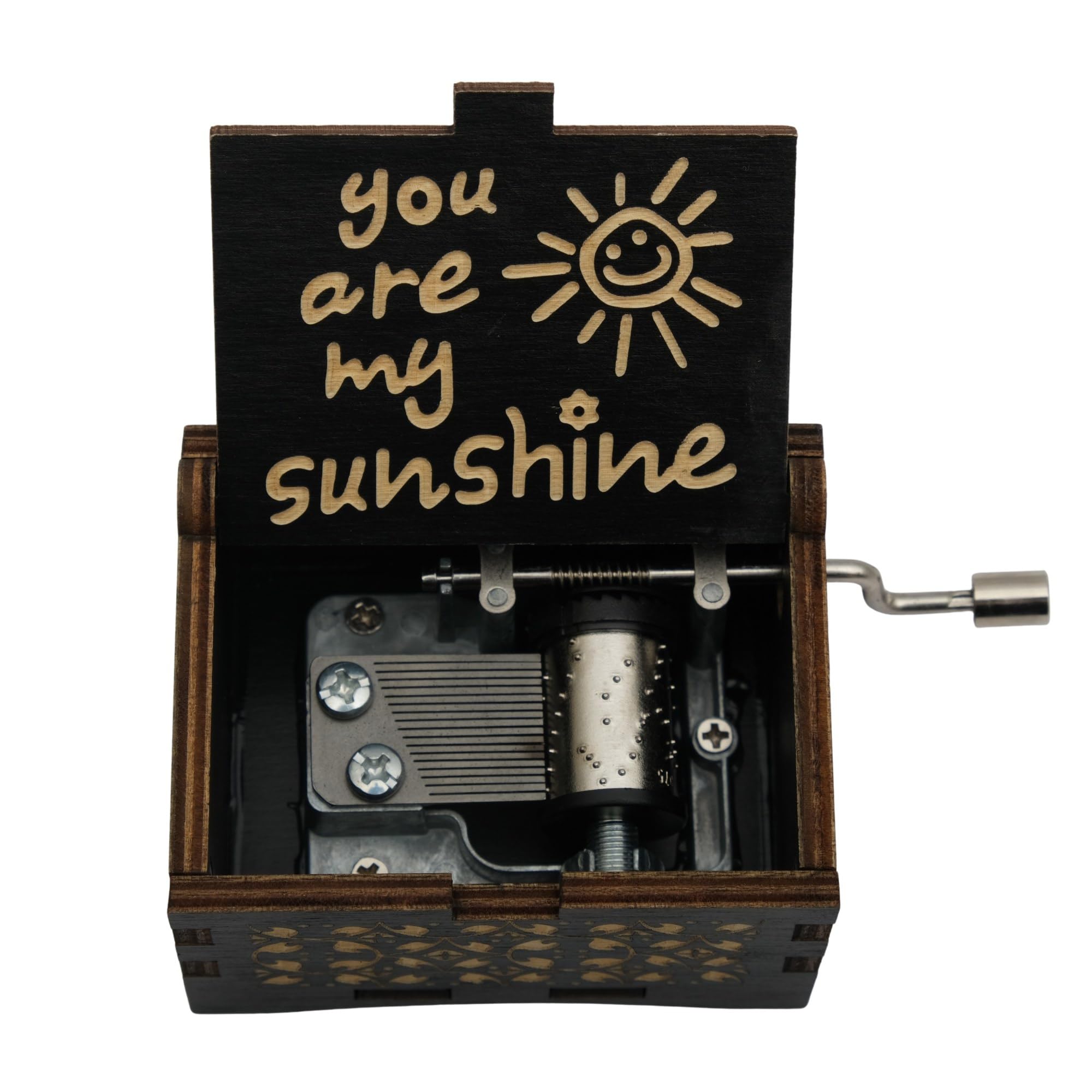 Buy Store2508 Wooden Vintage Hand Cranked Music Box – You are My