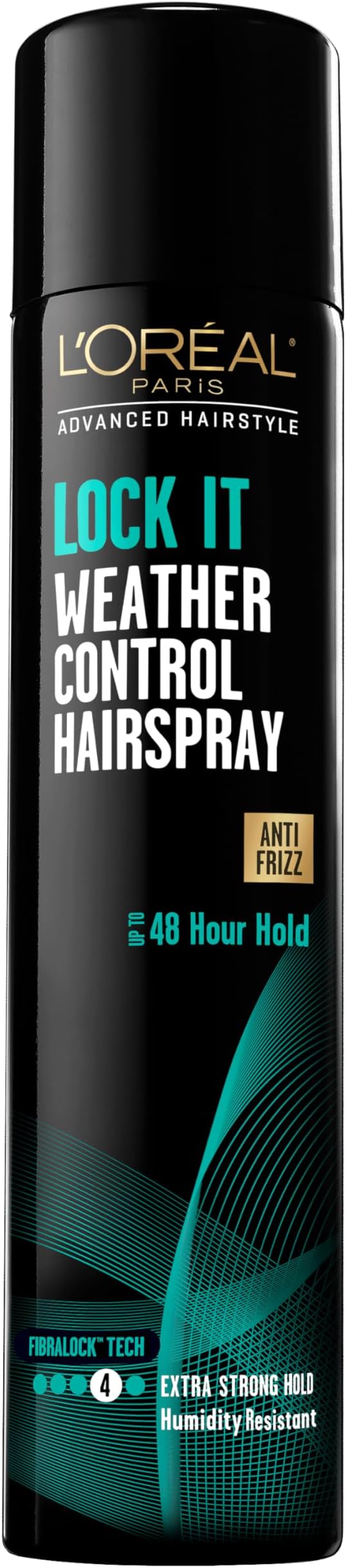 L'Oreal Paris L'Oreal Advanced Hairstyle Lock Weather Control Hair Spray Extra Strong Hair Spray, 8.25 oz.
