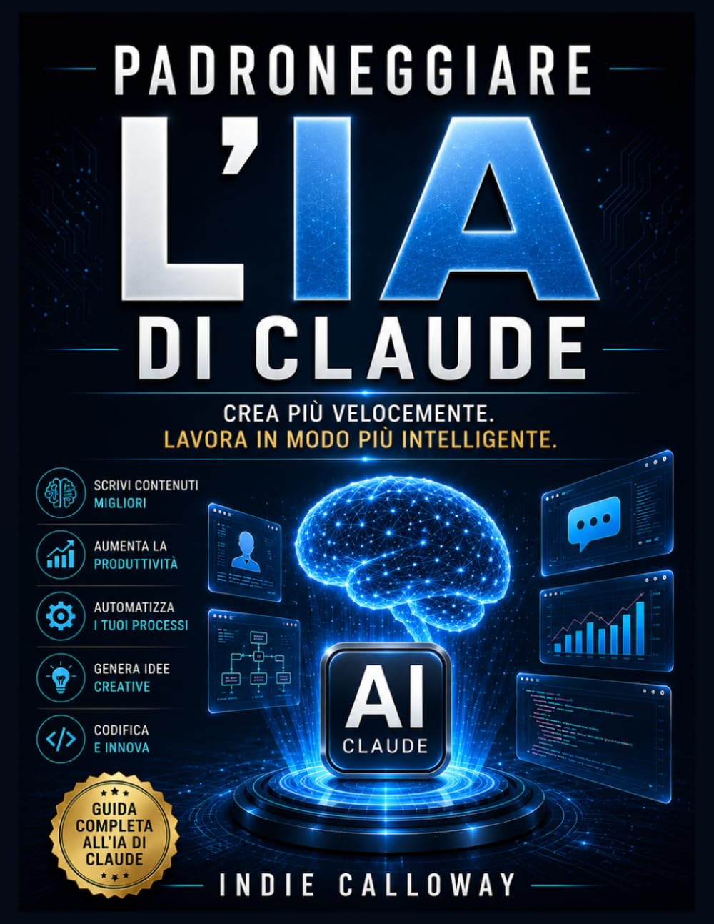 Padroneggiare l'IA di Claude: Crea più velocemente. Lavora in modo più intelligente.