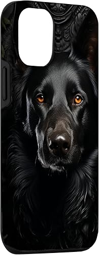 Miniatura 3 de Funda para iPhone 14 Black German Shepherd
