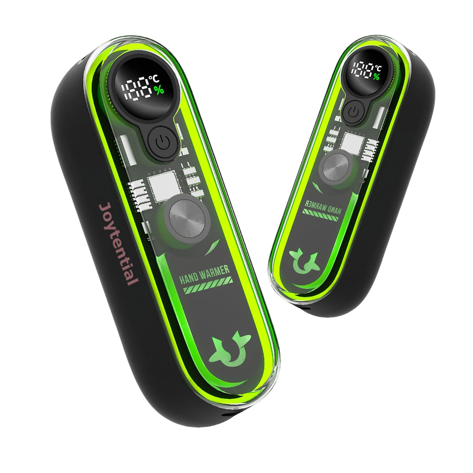 Scaldamani Elettrico Ricaricabili, 2 in 1 Scalda Mani Portatile Magnetico, 4 Livelli di Calore, USB Scaldamani Tascabili Regali per Outdoor Campeggio, Sci, Raynauds, Giochi
