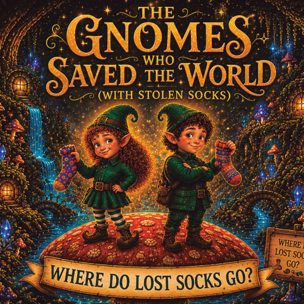 THE GNOMES WHO SAVED THE WORLD: Where Do Lost Socks Go?