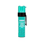 SABRE 3-in-1 Compact Defense Spray - Pepper Spray, Tear Gas & UV Dye, Max Police Strength, Belt Clip for Quick Access, 4X Longer Spray Time (Up to 13 Seconds), 0.67 fl oz, Secure & Easy Safety