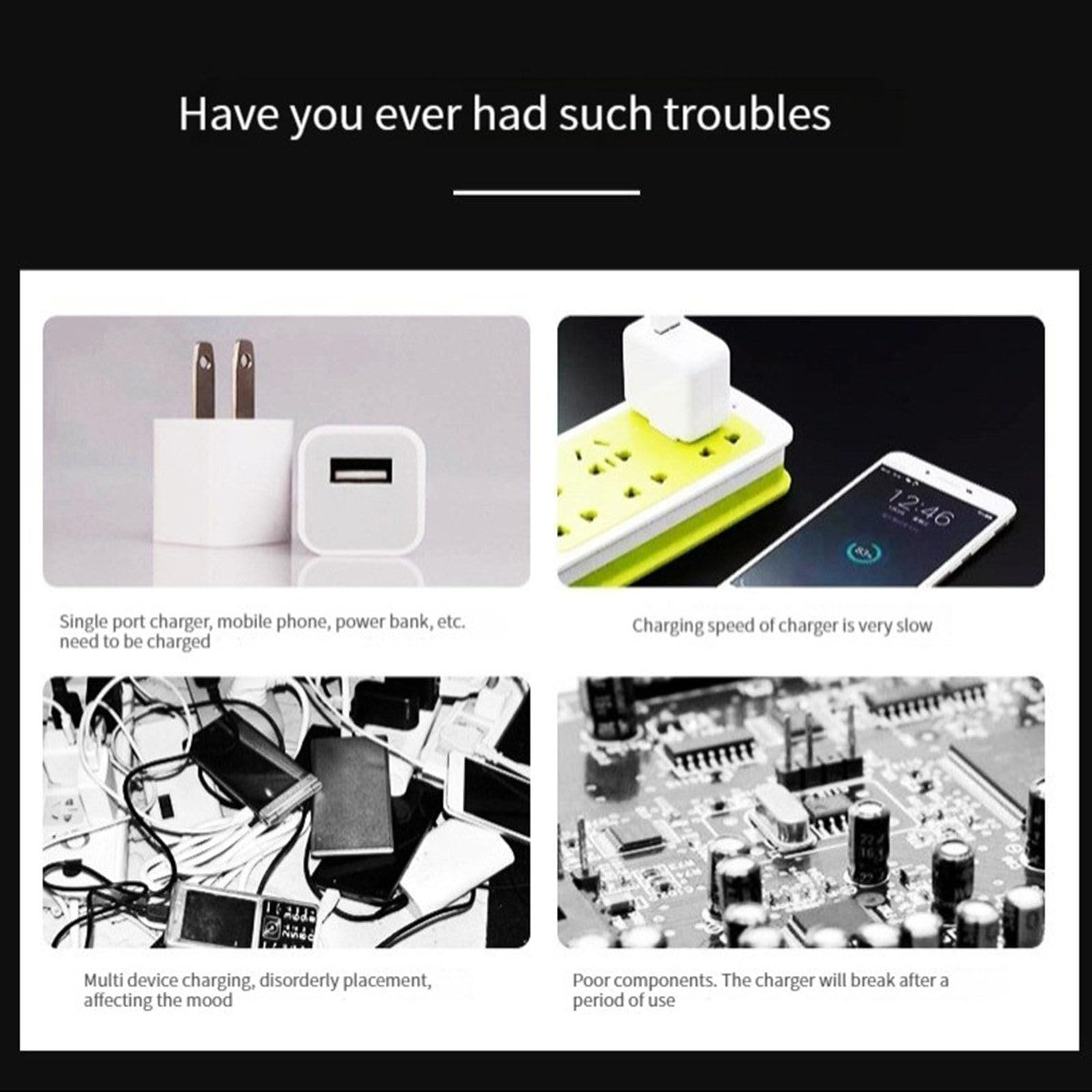 Chargeur USB 16 Ports pour téléphone Portable, Multi-Ports, Prise USB 100W, adapté aux tablettes et téléphones
