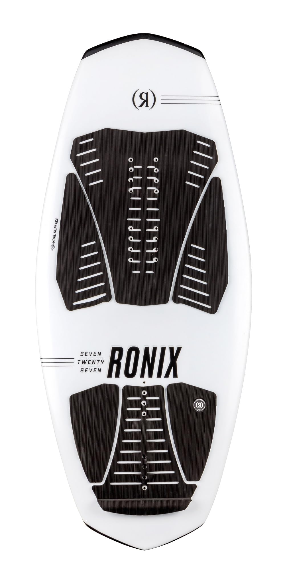 Ronix Koal Surface - 727 Foil Board - White / Black - W/ Straps - 3'8