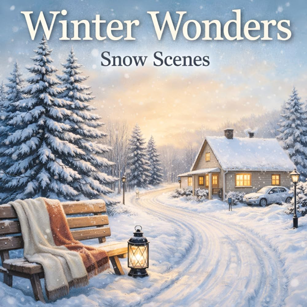 Winter Wonders: Snow Scenes Coloring Book (Winter Wonders Series)