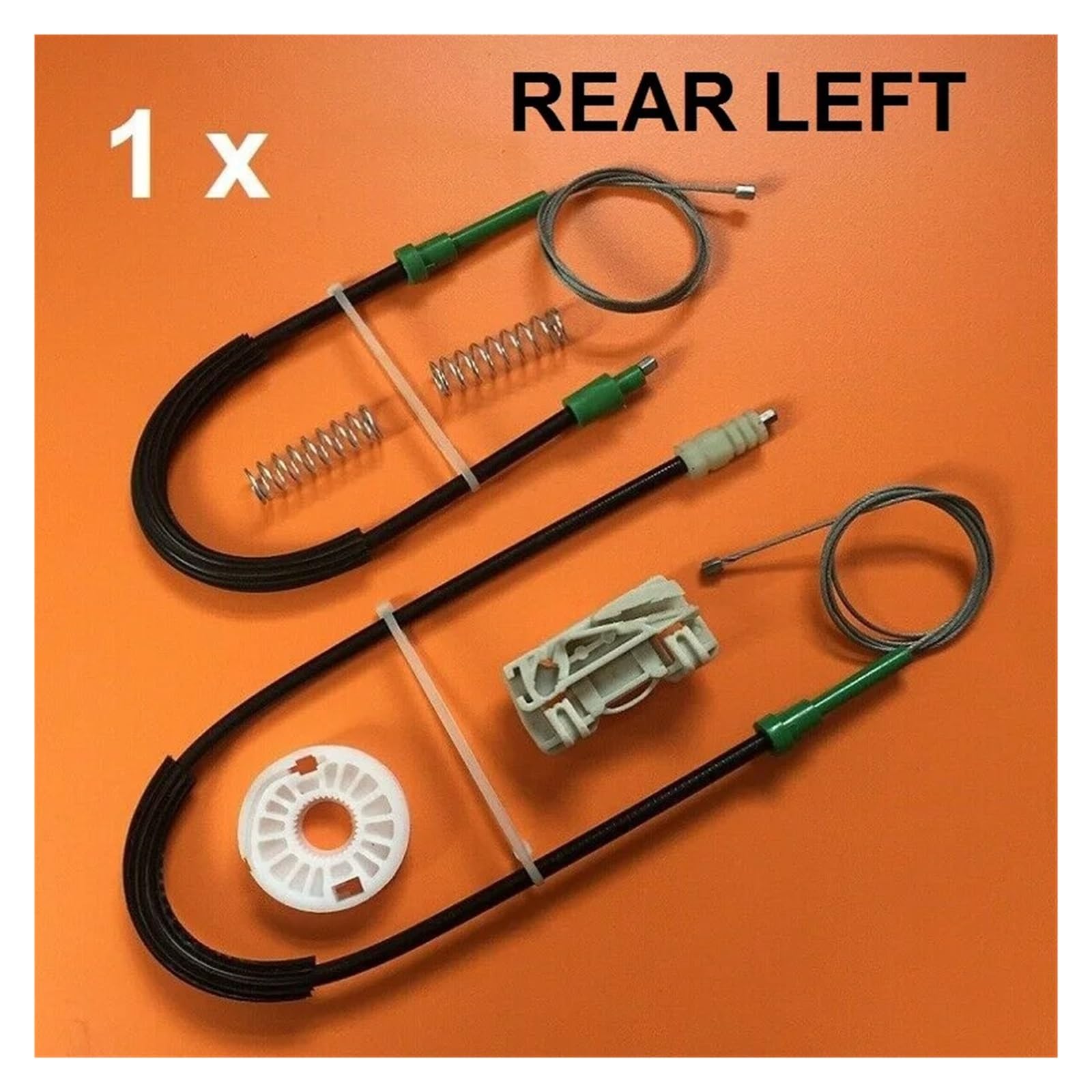 Clip Elevalunas KIT DE REPARACIÓN DE ELEVALUNAS ELÉCTRICO TRASERO IZQUIERDO PARA PEUGEOT 607 1999-2010