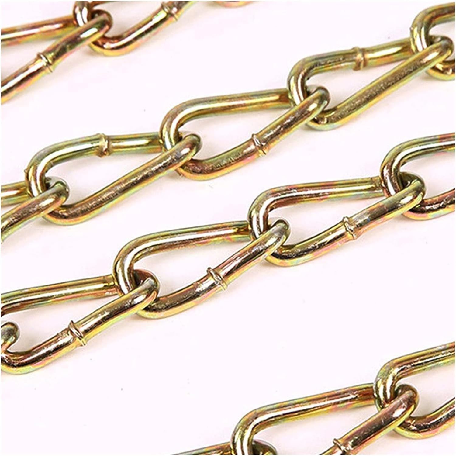 4pcs Chains Snow Chains Car Snow Chains Anti-Skid Portable Wheel Tire Car Security Chains Vehicle for Sudden Snow Easy to Fit Emergency Snow(225~285mm)