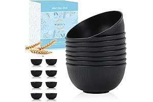 Winter-Pure Black: Unbreakable Black Bowls for Everyday Use