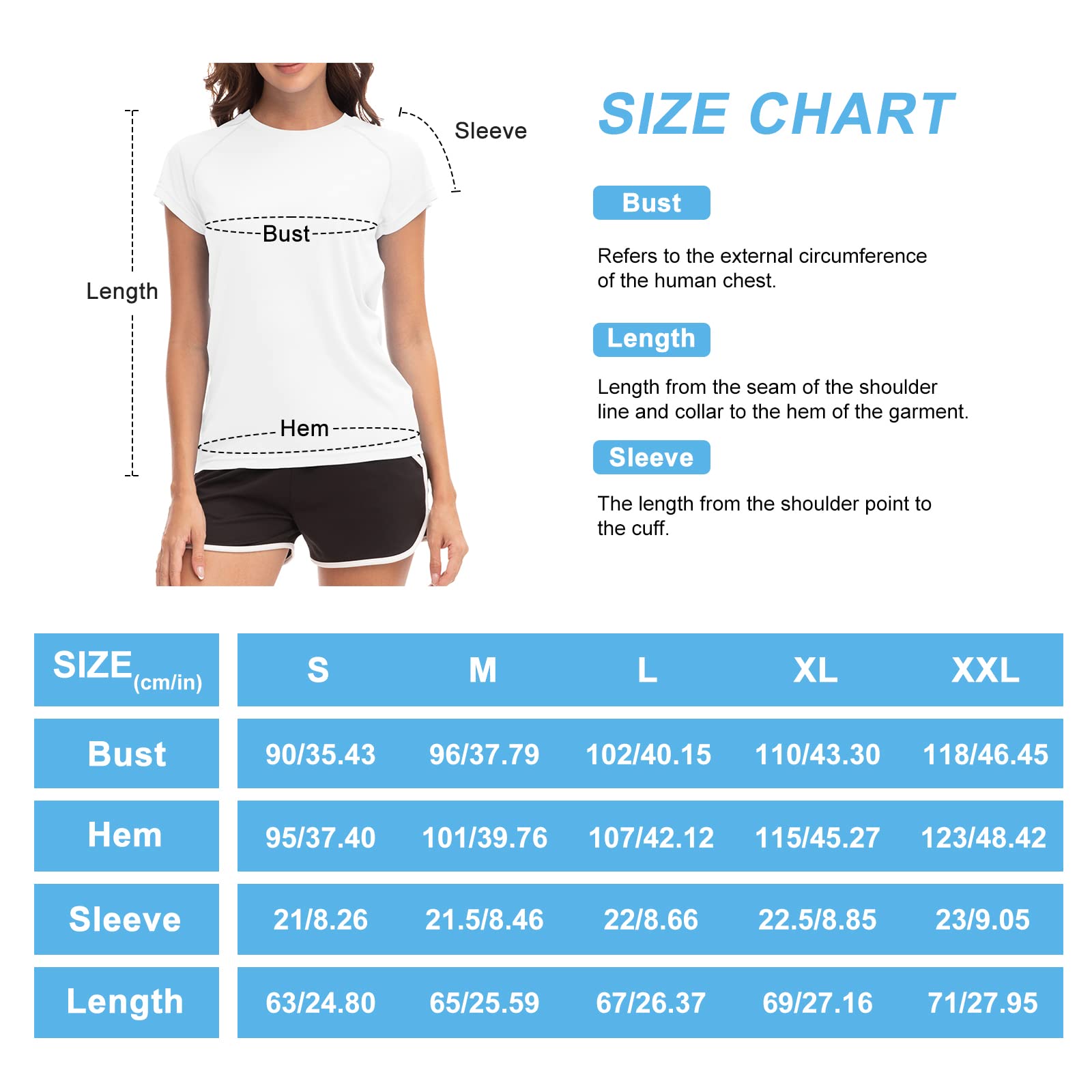MEETWEE Rash Guard Mujer UPF 50+ Sudadera de Natación y Surf con Protección UV,Manga Larga/Corta,para Deportes Acuáticos