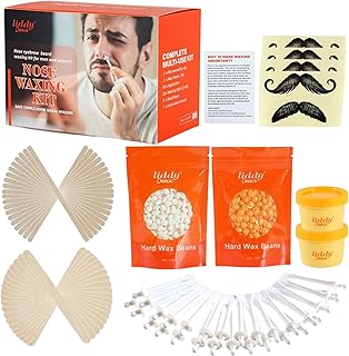 2 Pcs cera nariz, Depilação para Mulheres, cera nariz cera, cera pêlos nariz, cera nariz, depilação pêlos nariz rápido e indolor para homens Baodan