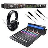 Universal Audio Apollo x8 Heritage Edition 18 x 24 Thunderbolt, Icon Pro Audio QCon EX G2 Control Surface, (2) Mogami XLR to 1/4, Presonus HD9 Bundle