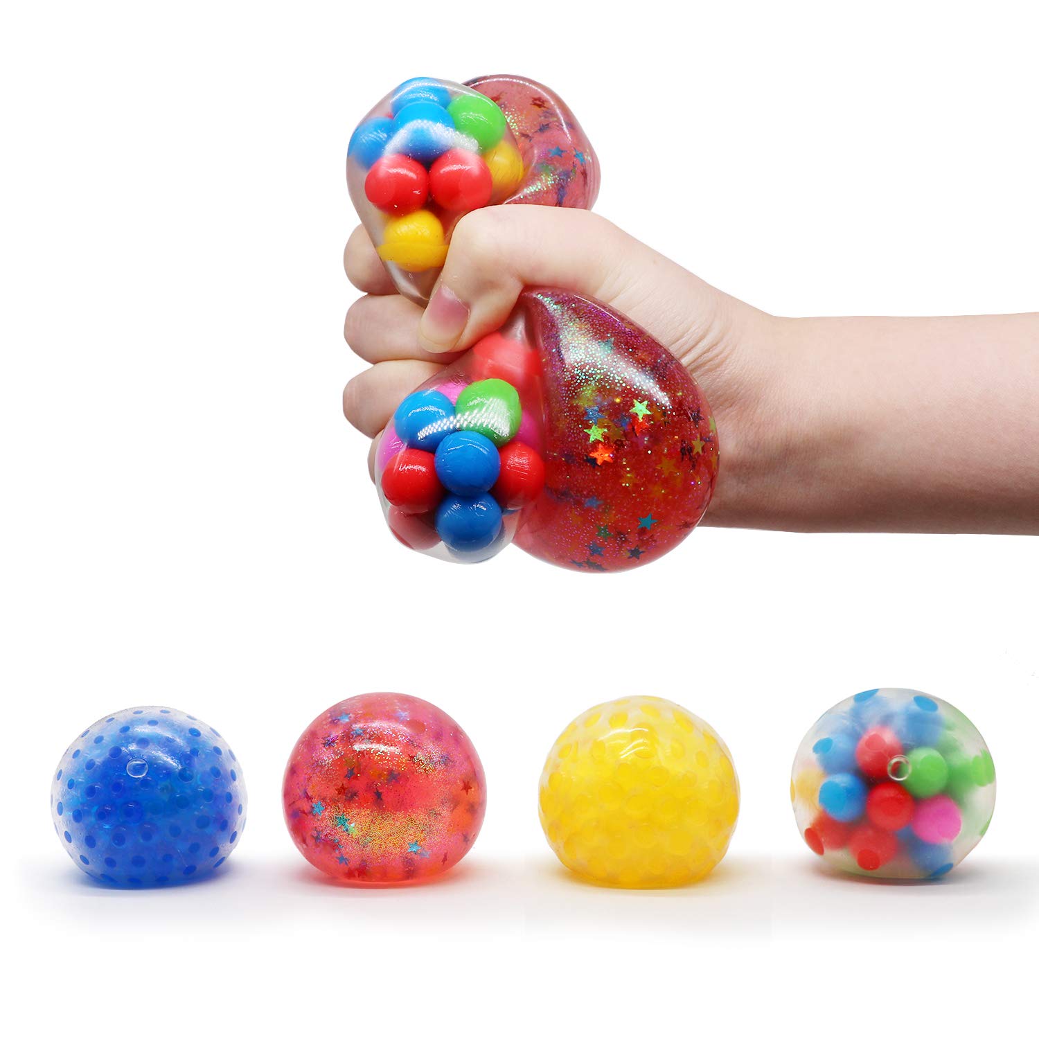 squishy stress relief balls