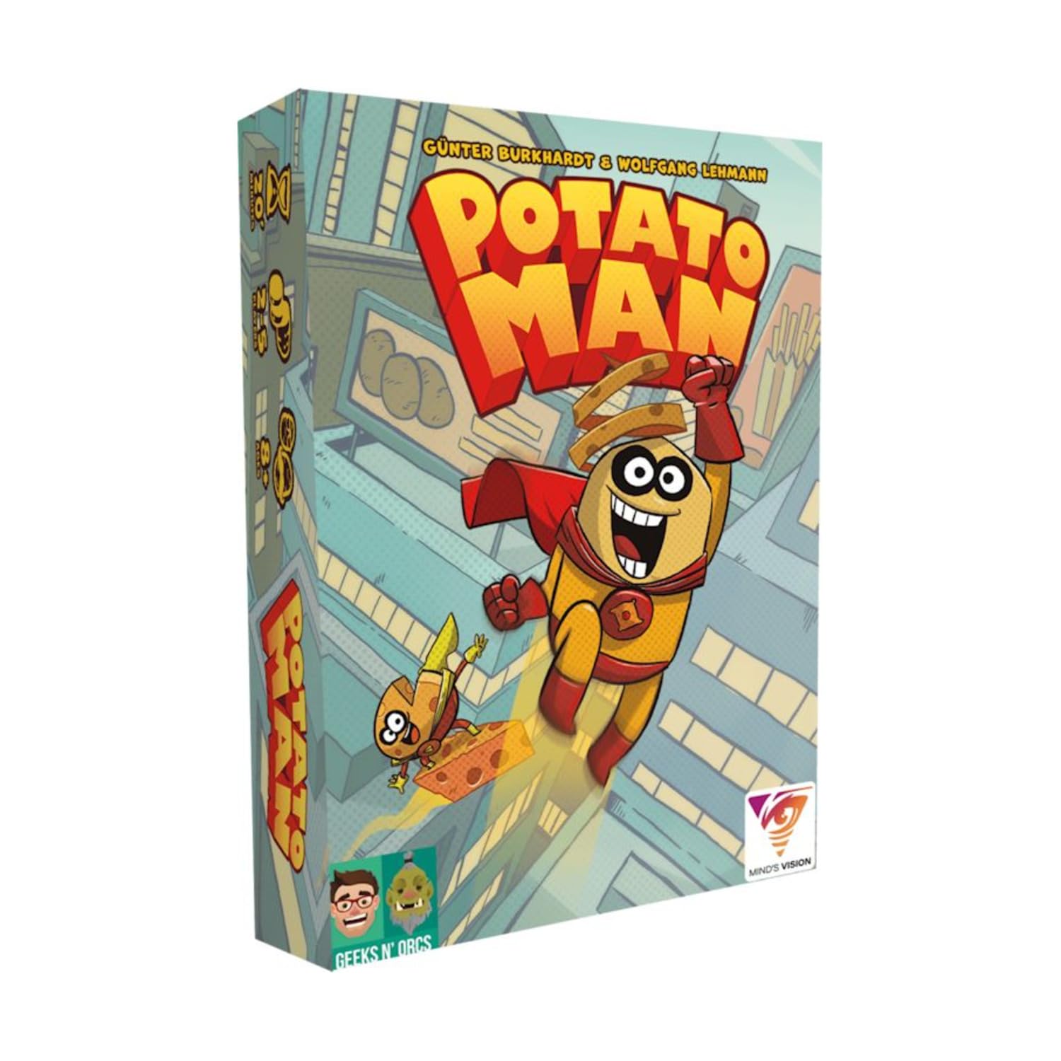 Potato Man - Official US Version (2023 Edition) | Legendary Trick-Taking Card Game for Everyone | 2-5 Players | 20+ Minutes| Limited Edition