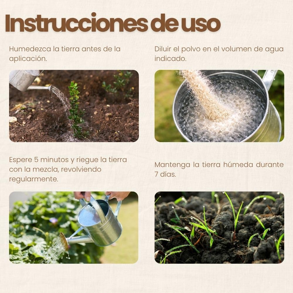 Nematodos SC contra el picudo rojo de la palmera (Para 2 a 4 palmeras - 50 millones)