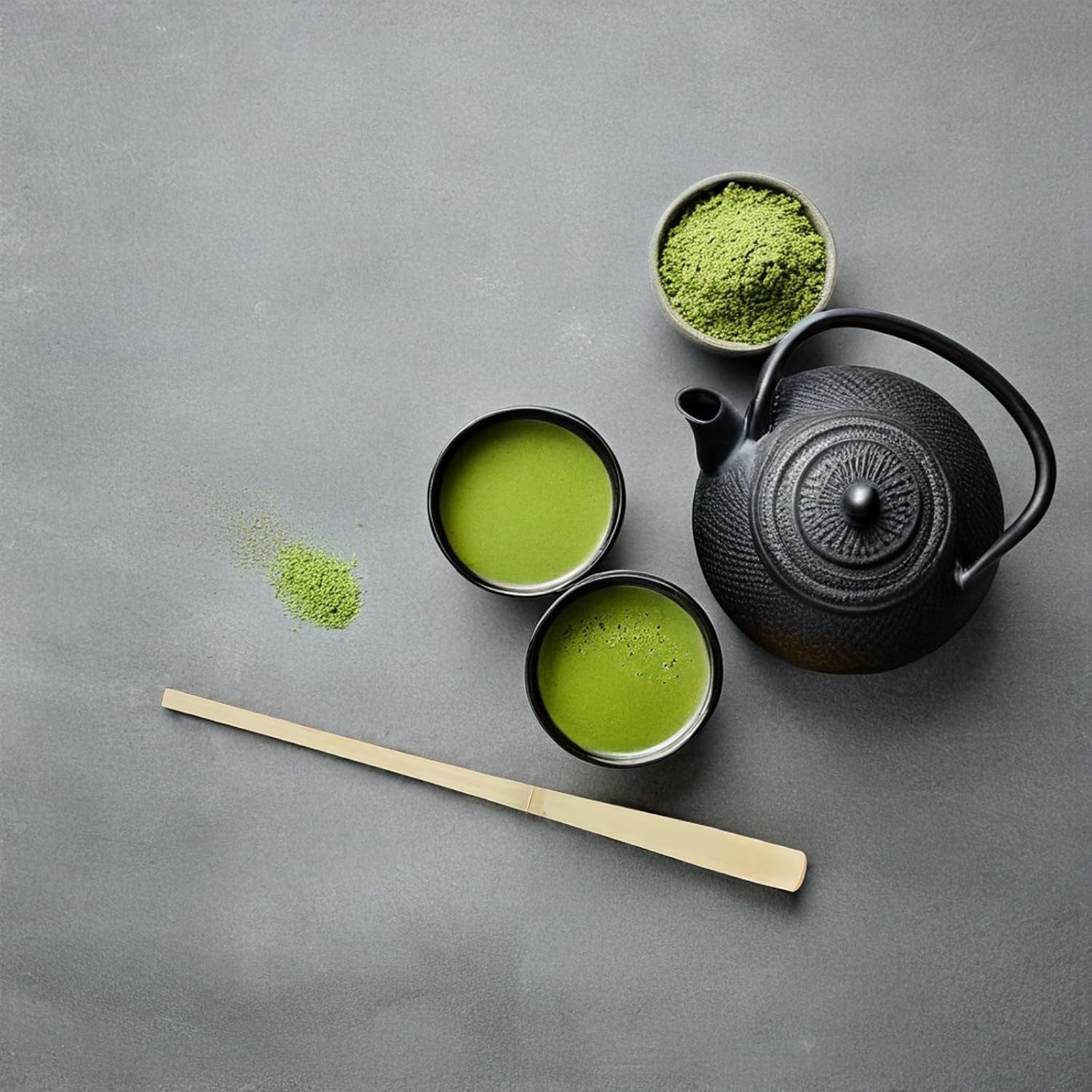 Bamboo Matcha Scoop 2pcs Traditional Japanese Tea Tool Xmas