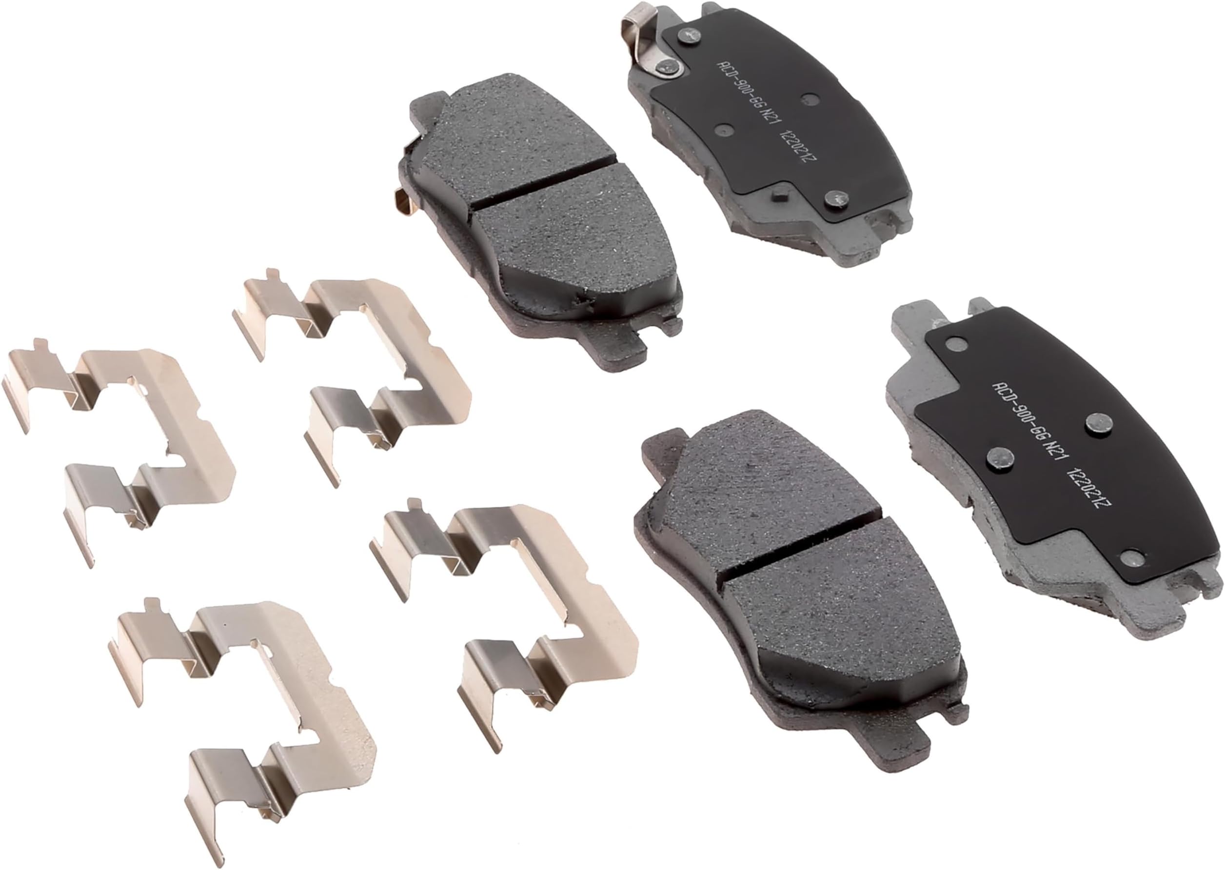 ACDelco Silver 14D1844CHF1 (19431142) Ceramic Front Disc Brake Pad Set