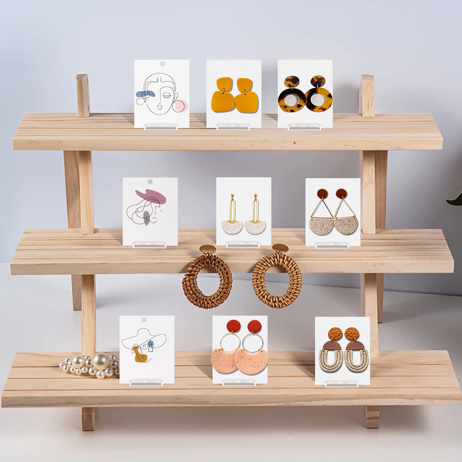 12 Supporti Per Libri In Acrilico Trasparente - Piccoli, Per Mostrare Oggetti, Decorazioni Casa - Foto 8