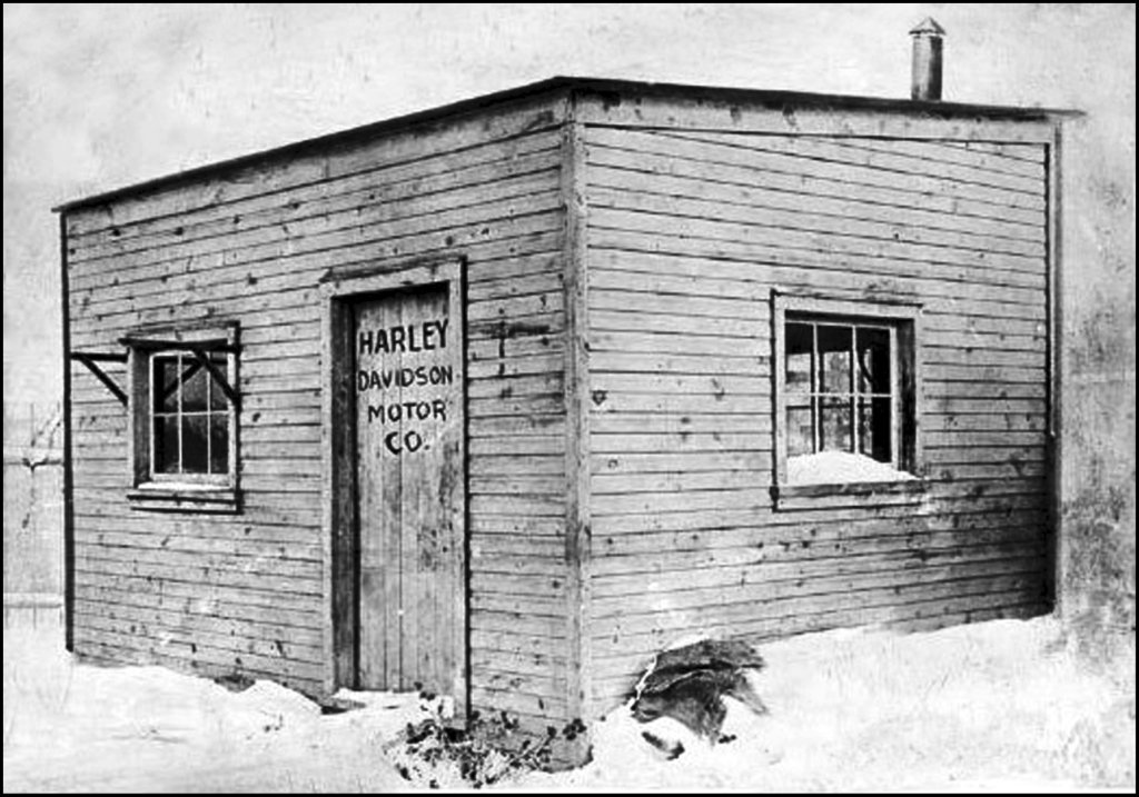 Harley Davidson First Factory Art Print