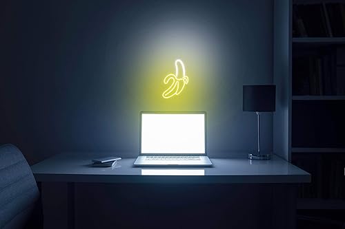 Miniatura 5 de Banana Flex - Letrero de neón LED de silicona, blanco y amarillo, st16s33-fnu0042-wy