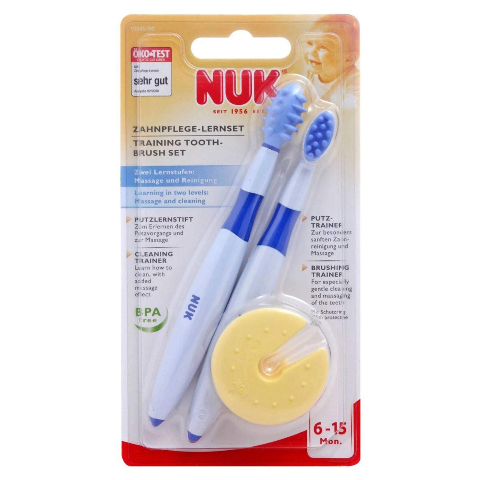 NUK Set spazzolini da denti