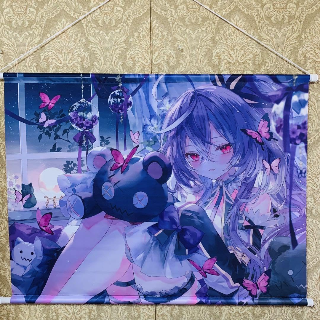 新品 紫水キキ 等身大タペストリー 【公式通販】