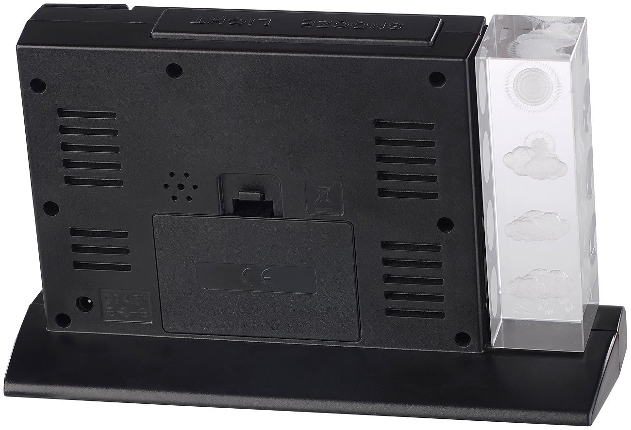 infactory Station météo sans Fil avec hologrammes 3D FWS-310