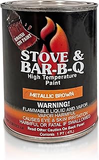 14 Raised Fireplace Hearth Ideas for Function and Classic Style 131 Stove Bright High Heat Paint - Goldenfire Brown | 1200°f Heat Resistant ...