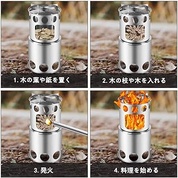♡未使用品♡ウッドストーブ アウトドア キャンプ ステンレス 組立不要 ネイビー Naturehike 薪ストーブ ウッドストーブ アウトドア キャンプ