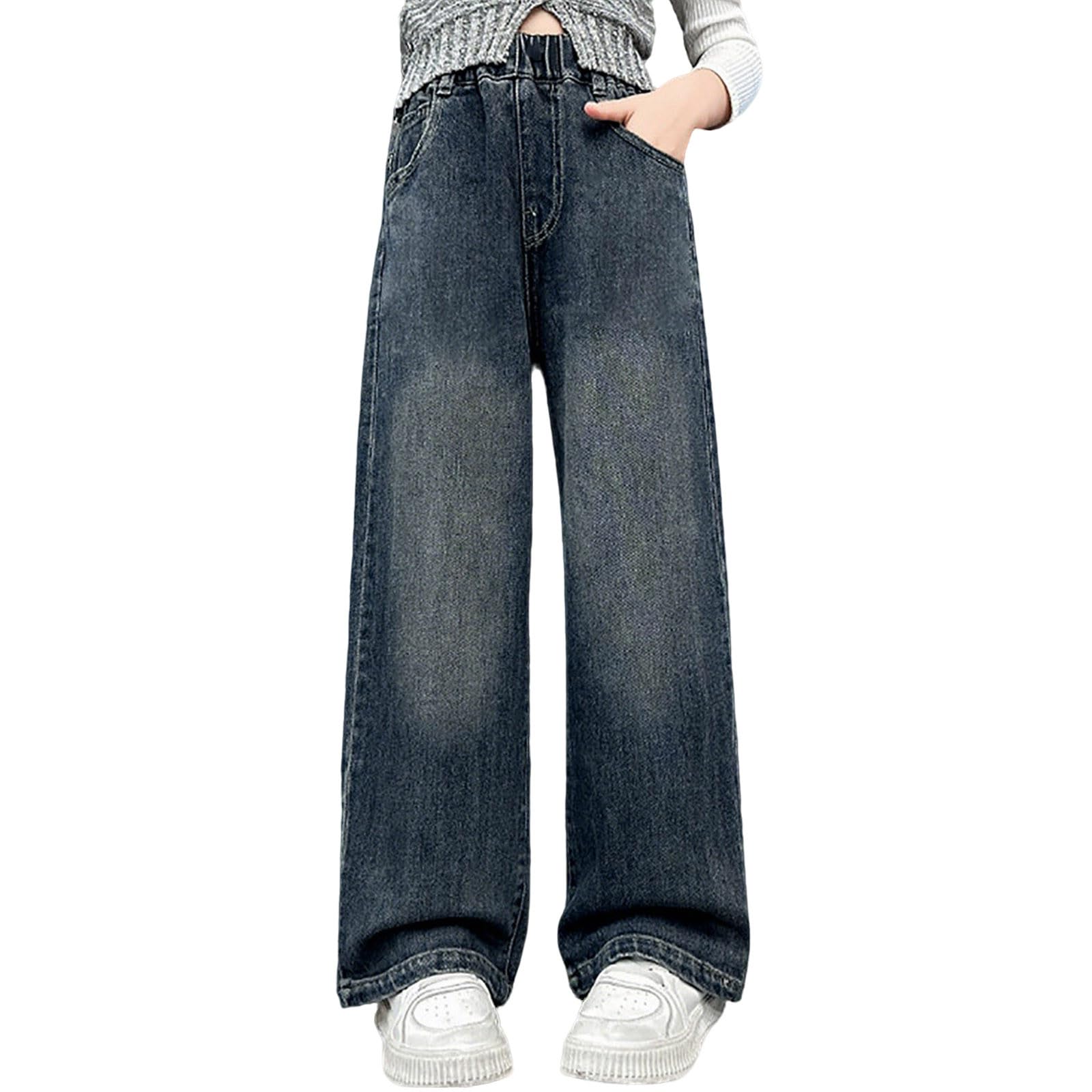 Pantalones vaqueros suaves para niñas que buscan evitar ropa ajustada 8