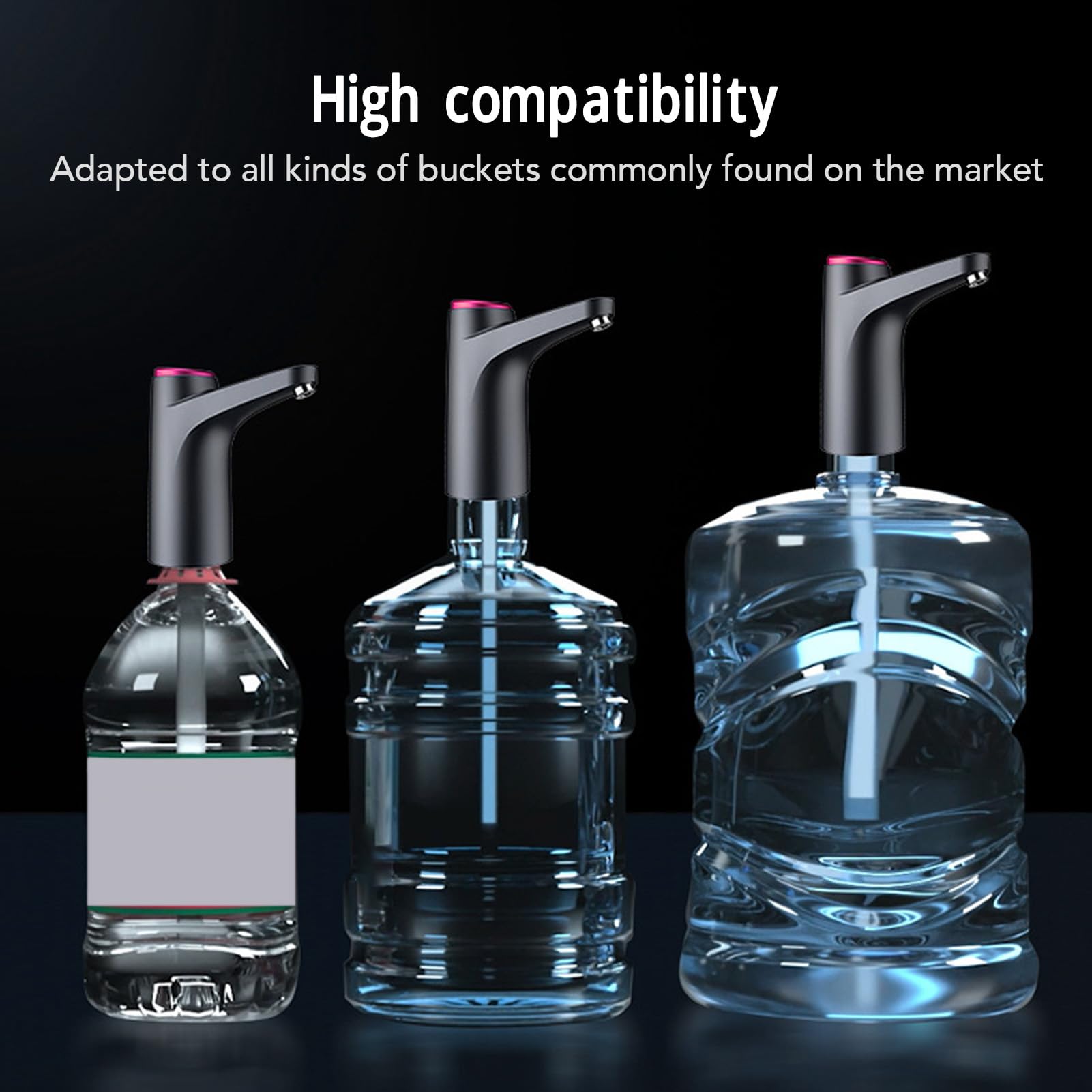 Pompe à Eau électrique Rechargeable USB - Pour Grandes Bouteilles Et Carafes - Compacte Et Portable