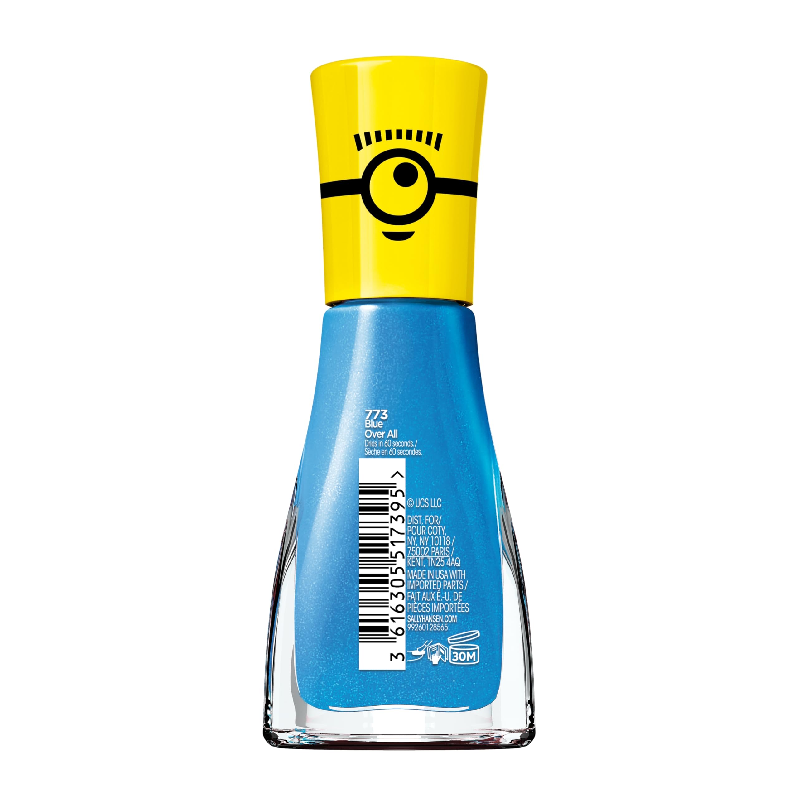 Sally Hansen Insta-Dri Nail Polish | Quick Dry, Long Lasting, Streak-Free Shine | Opaque, Shiny | 509 Mint Me in St. Louis | Soft Aqua Blue Nail Color.