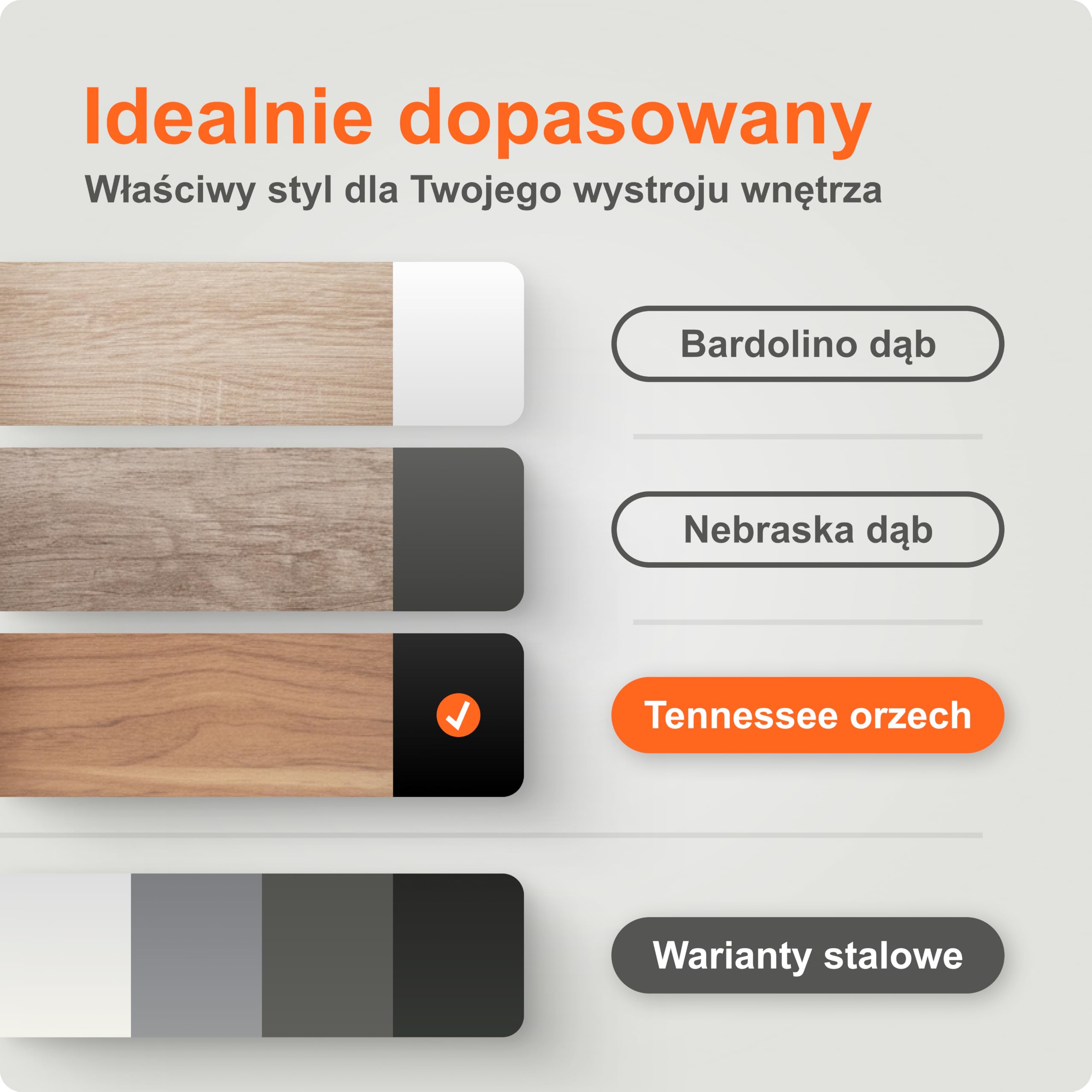 blum AMBIA-LINE organizer szuflady w premium dekorze drewna | idealny kuchnia, łazienka, garderoba | użycie modułowe i pewne trzymanie dzięki nóżkom antypoślizgowym | 27×24×11 cm | Orzech Tennessee