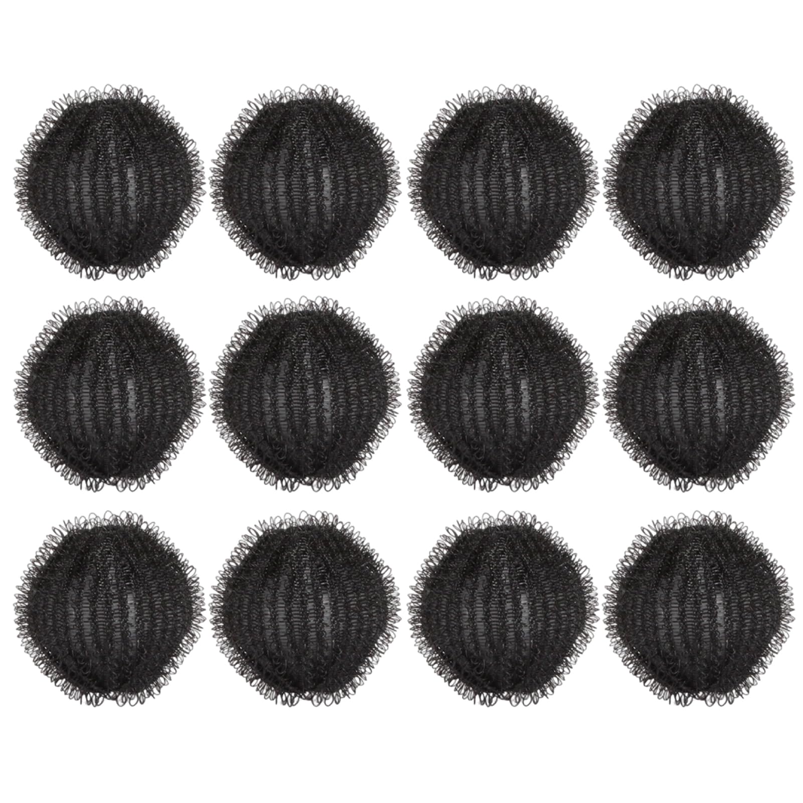 Laundry Balls, Tumble Dryer Accessories, 12Pcs Reusable Anti-Hair Clothes Catching Washing Filter Balls, Hair Filter Tool for Clothing, Linen and Bedding K