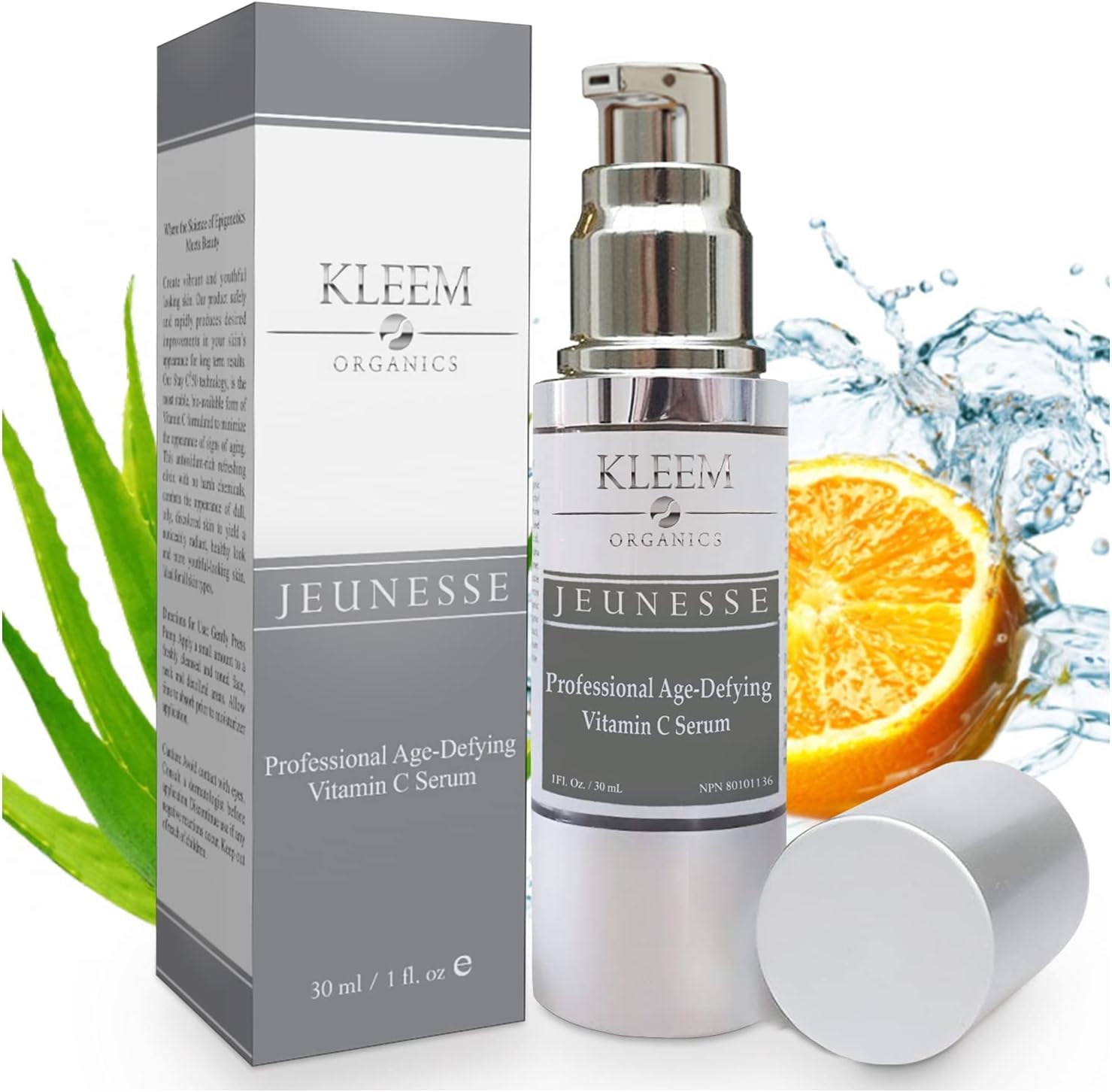 Vitamin C Serum for Face with Hyaluronic Acid & Vitamin E - Firming Anti Aging Vitamin C Face Serum for Women to Boost Collagen, Reduce Wrinkles, Acne Spots, Dark Spots & Sun Damage