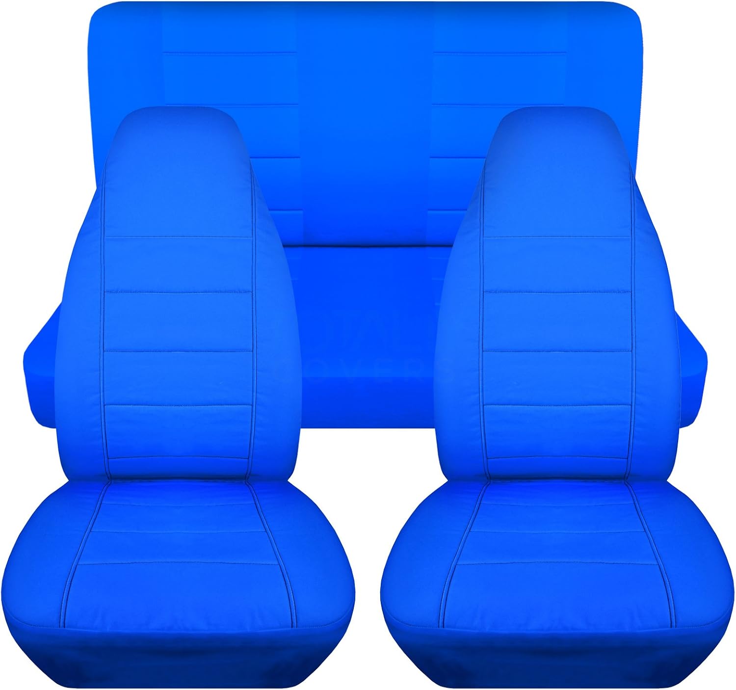 Totally Covers Solid Car Seat Covers Blue SemiCustom