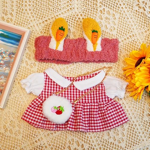 Lalafanfan 1217-1 Duck Plush Clothes 4 Packs thumb #6