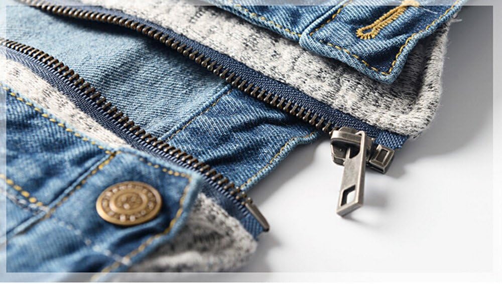 LJYH Boys' Basic Denim Trucker Jackets Children Fall Hoodies Trendy Jeans Coats - Image 6