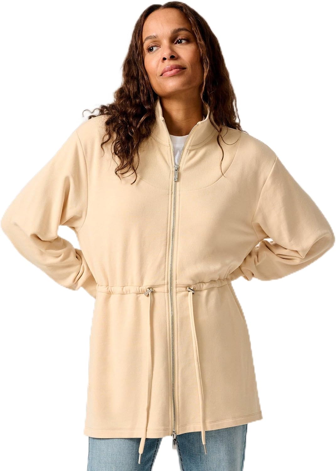 johnnie-O Women's Wilow Full Zip Cinch Waist Jacket