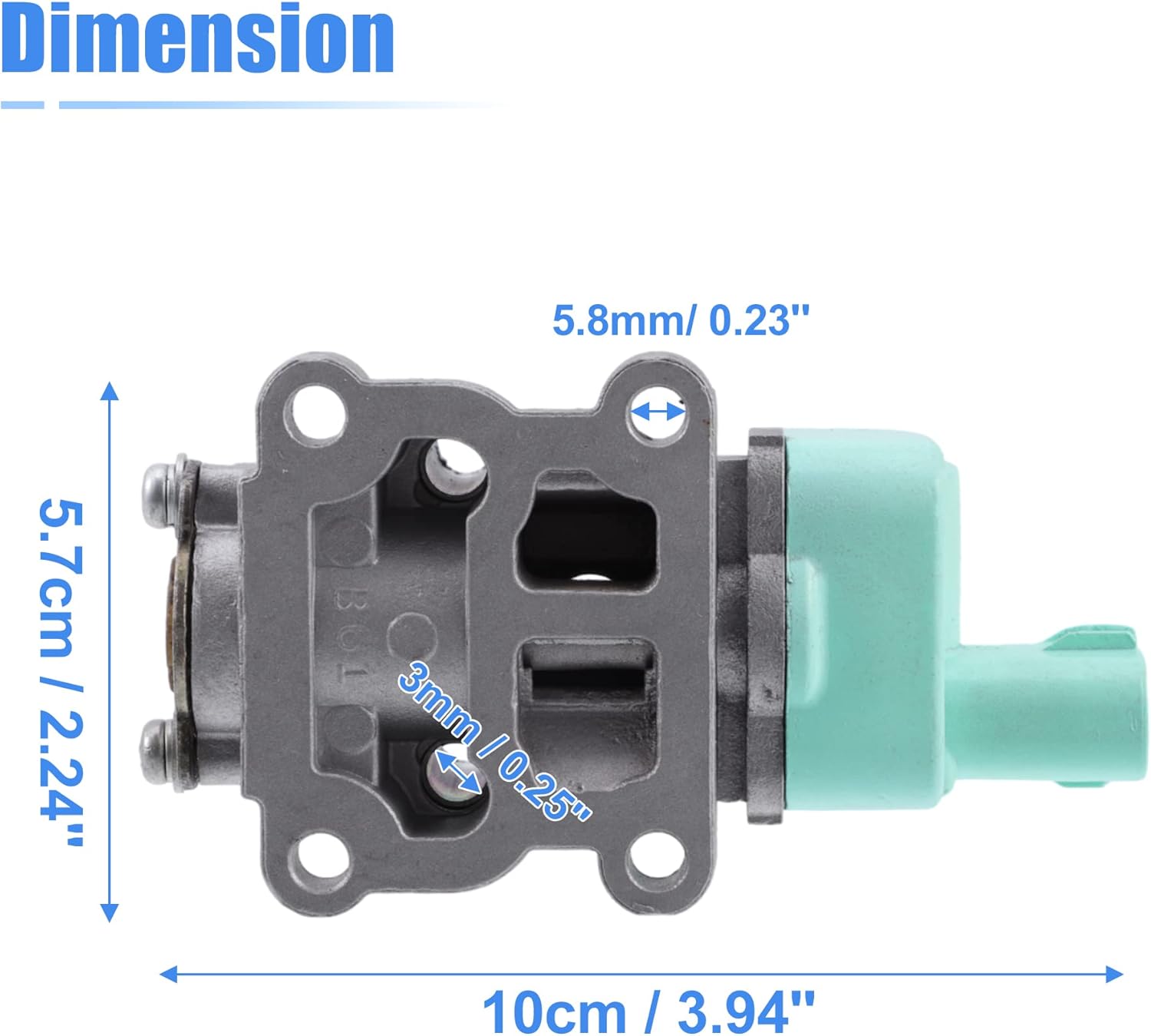 X AUTOHAUX Car Idle Air Control Valve 22270-16060 22270-16010 Replacement for Toyota Corolla 1993-1997